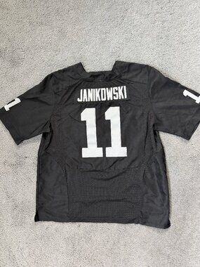 Oakland Raiders Sebastian Janikowski #11 Fan Jersey Size 52 (XL) Excellent Cond.